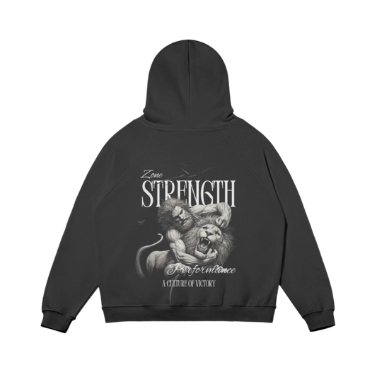 RENEWED STRENGTH HOODIE BLK/WHT